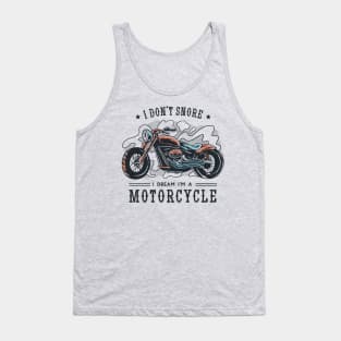 Dream Rider: No Snores Here, Just Motorcycle Dreams! Tank Top